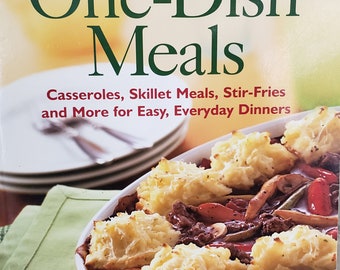 Vintage Betty Crocker One-Dish Meals Cookbook: Casseroles & Stir-Fries