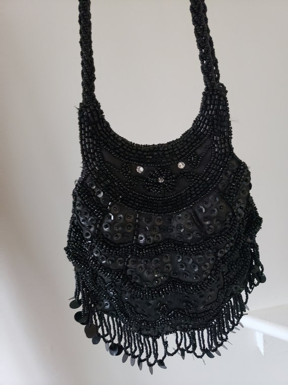 Bags Handbags Bijoux Terner Handbag black flecked wet-look 