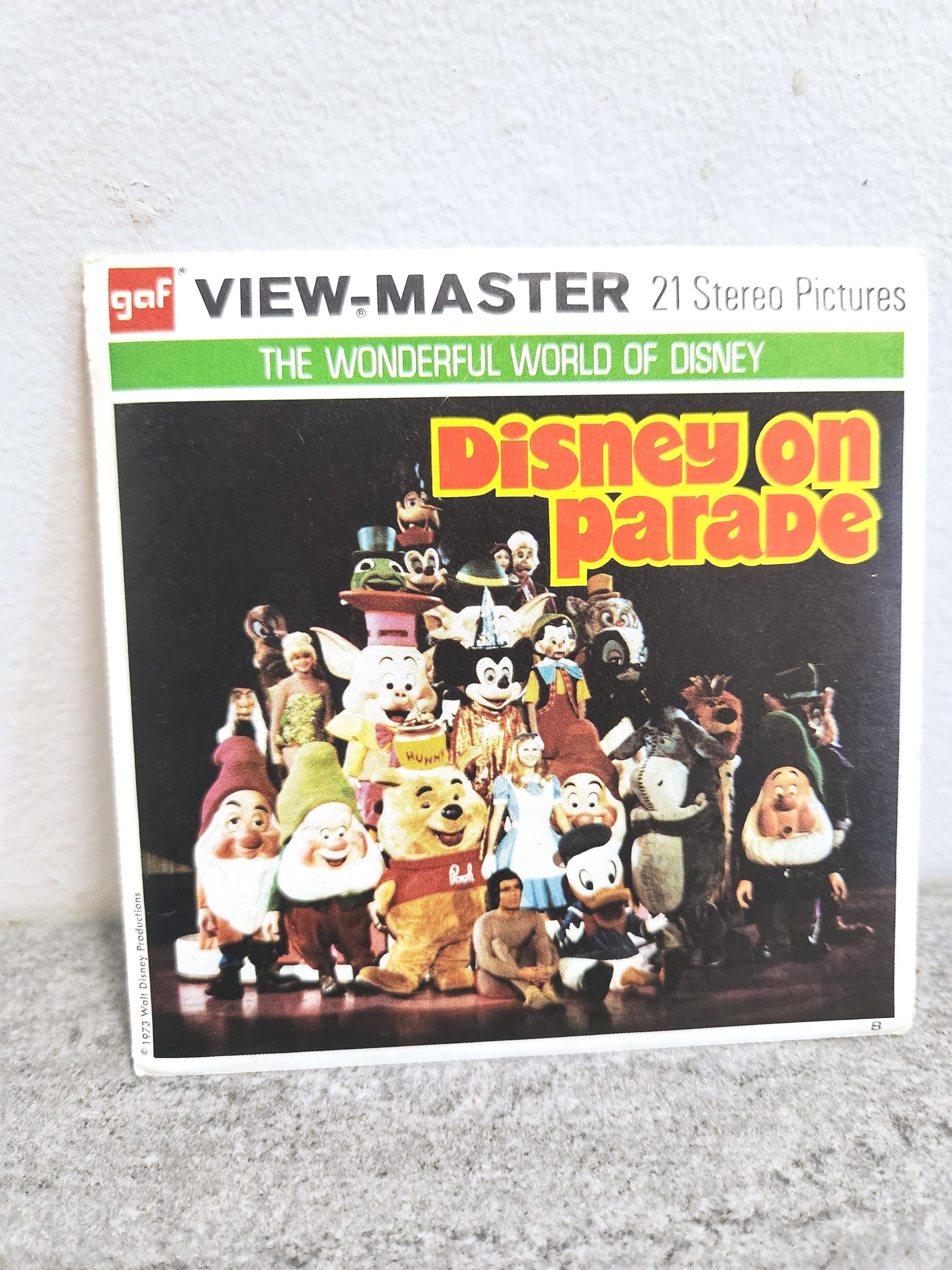 View Master Reels Disney on Parade With Booklet 70s - Etsy