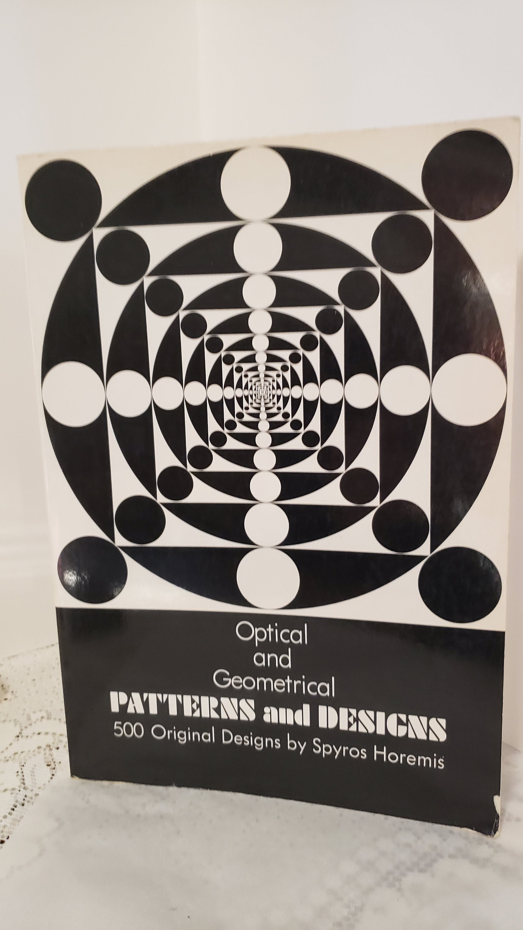 Vintage 1970 Optical Pattern Book: Spyros Horemis Designs - Etsy