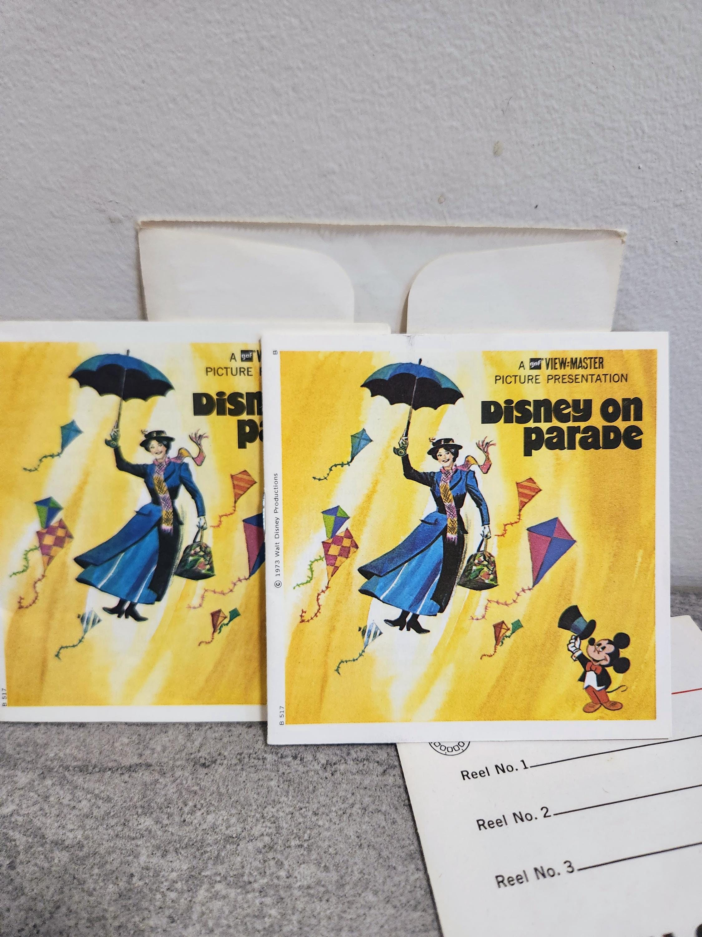 View Master Reels Disney on Parade With Booklet 70s - Etsy