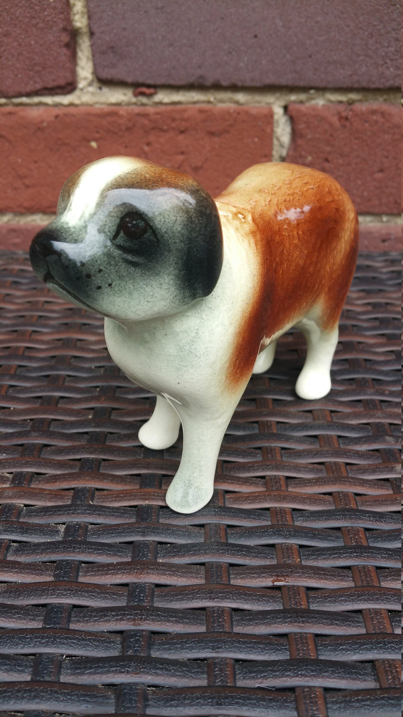 Ceramic Dog Figurine Etsy