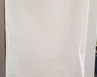 White Table Runner Damask Shabby Chic Runner Cotton Linen Blend Linens Mom Gift Decorating Table Home Decor Runners Gift Dad Linens