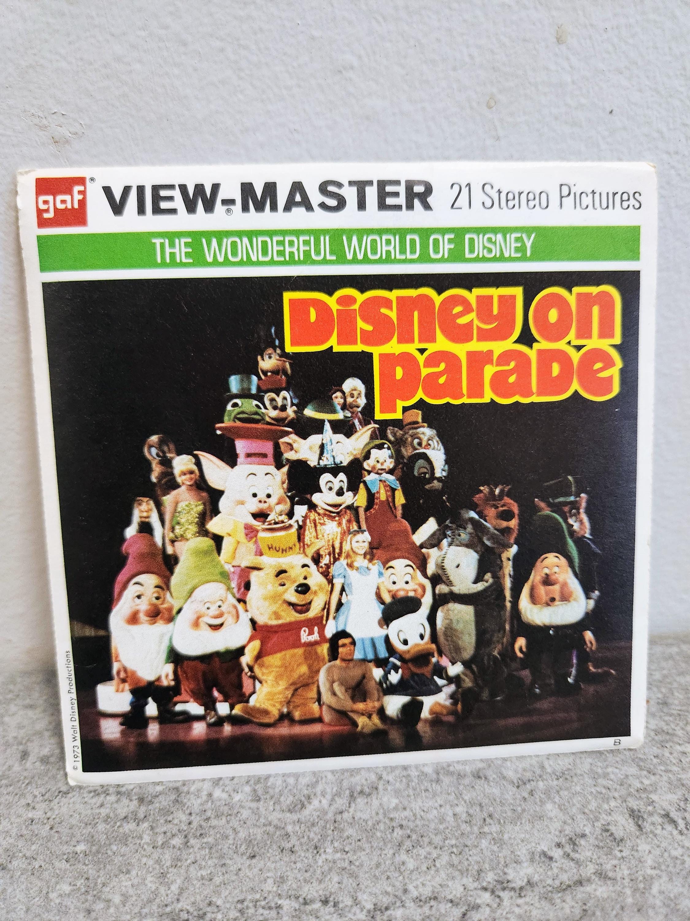View Master Reels Disney on Parade With Booklet 70s - Etsy