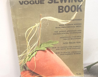Vintage Vogue Sewing Book 1964: High Fashion Sewing Techniques