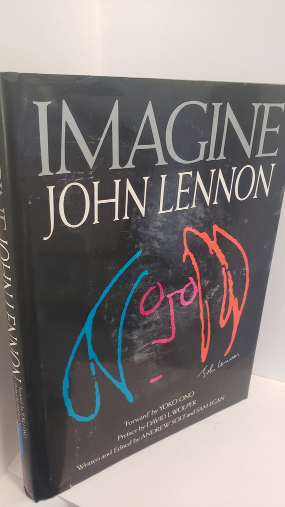 Imagine John Lennon Book: Yoko Ono, 1988 Hardcover - Etsy