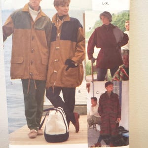 Vogue Sport 8180 Jacket & Coat Pattern: Unisex Loose Fit L-XL