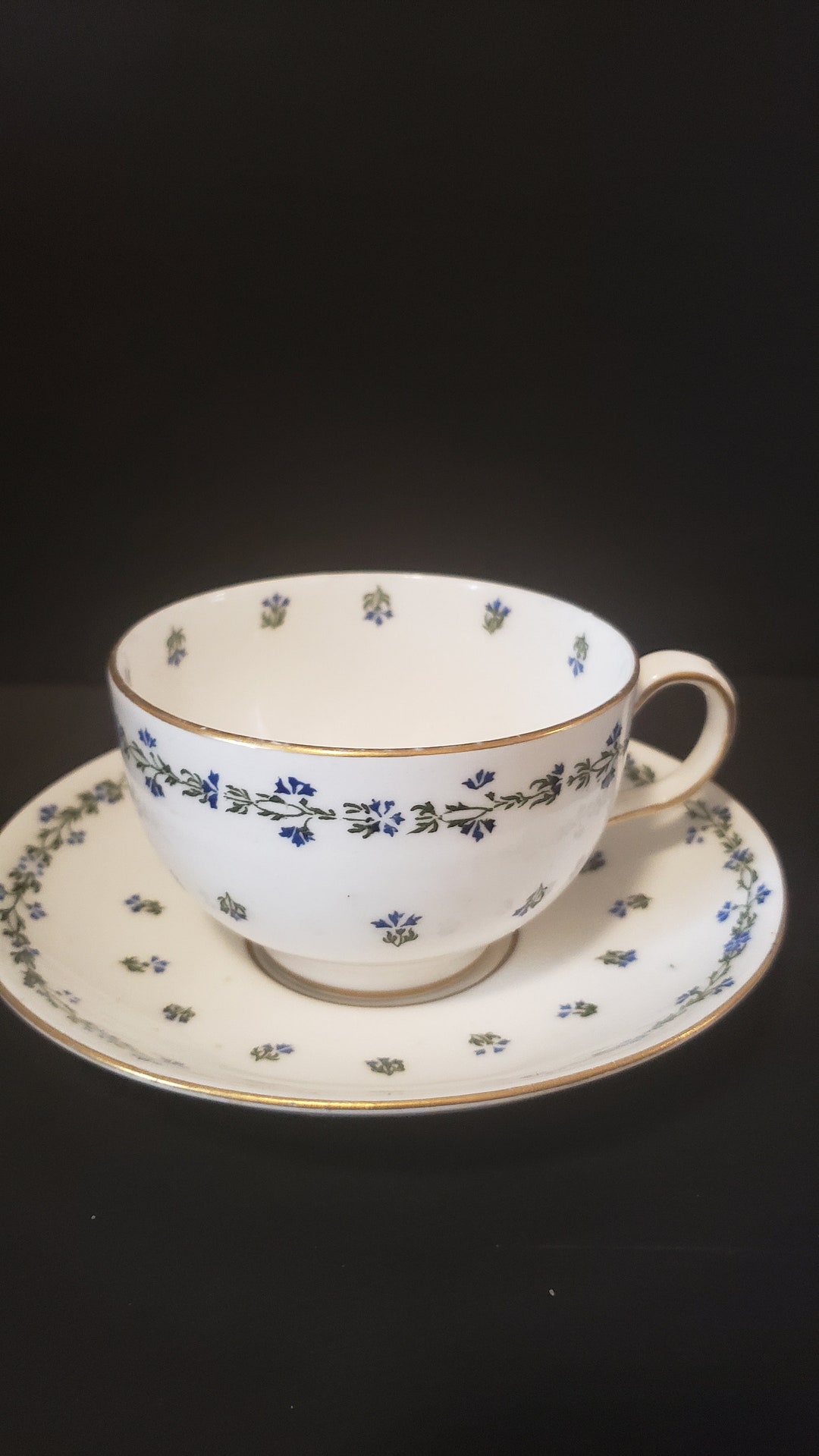 Delicate Royal Doulton Tea Cup and Saucer 1922 1936 Rare Vintage Tea