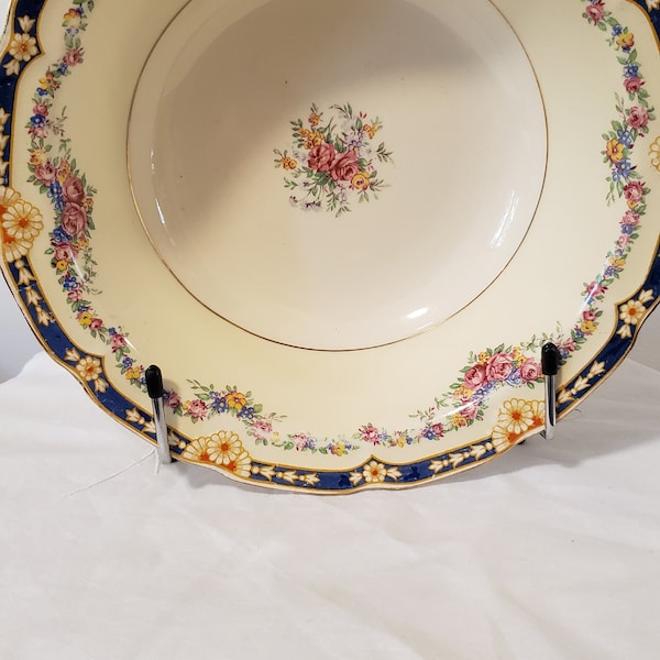 Royal Ivory Henley John Maddock & Sons Serving Bowl Vintage China