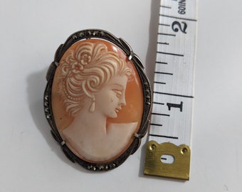 Cameo Vintage Cameo Jewelry Vintage Shell Cameo Brooch