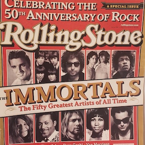 Rolling Stone Magazine Choose One Vintage Magazine Rolling Stone Rock Fans Memorabilia Music Fan Souvenirs Rock N Roll Magazine Vintage