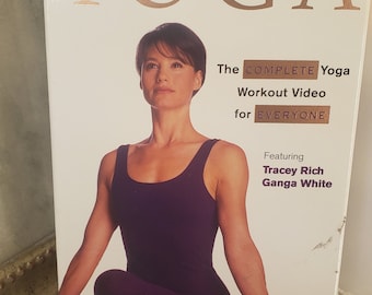 Total Yoga VHS The Complete Yoga Workout Video for Everyone Featuring Tracey Rich Ganga White Sivananda Yoga VHS Instruction Practice Video