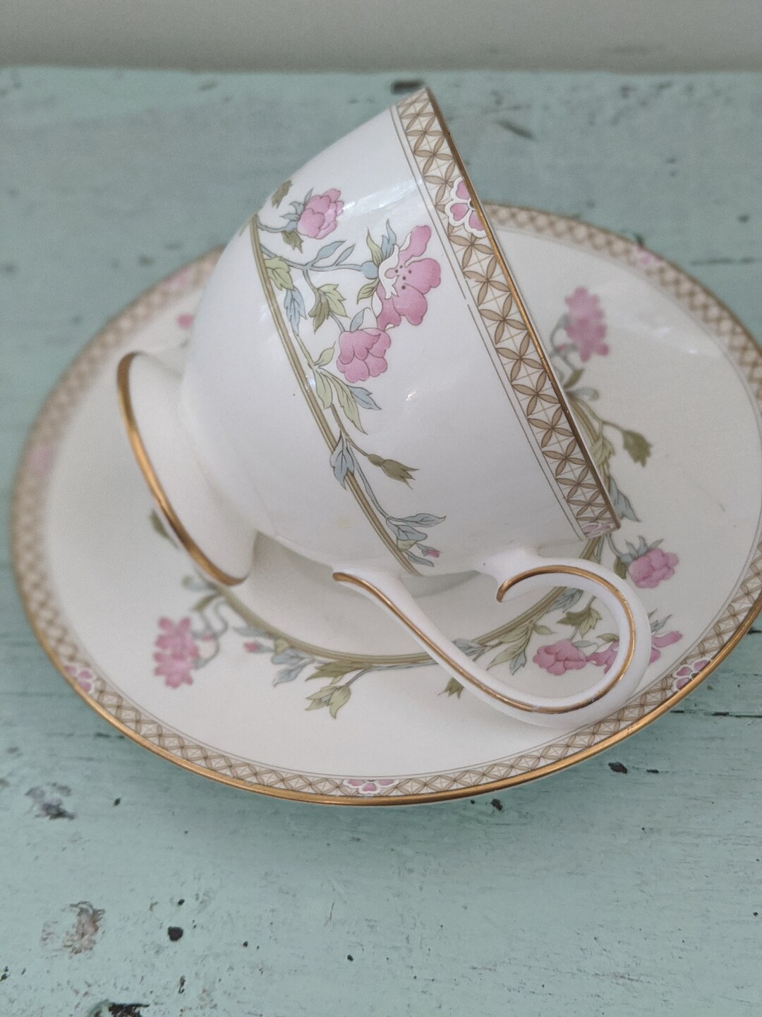 Vintage Nikko Fine Bone China Tea Set Nikko Vintage Tea Cup Etsy