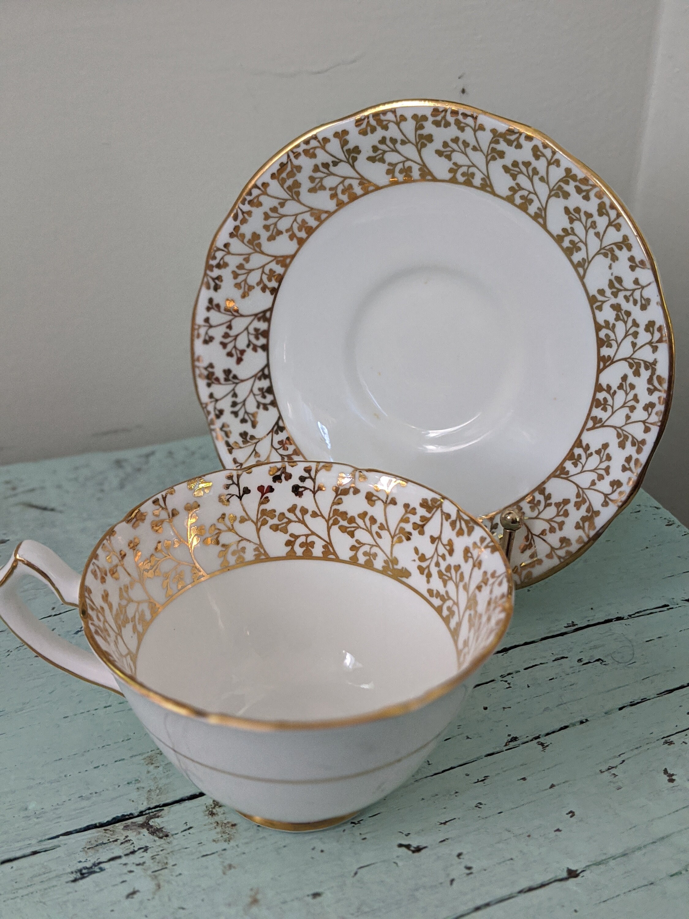 Gladstone Fine Bone China Made in England Tea Cup with Etsy