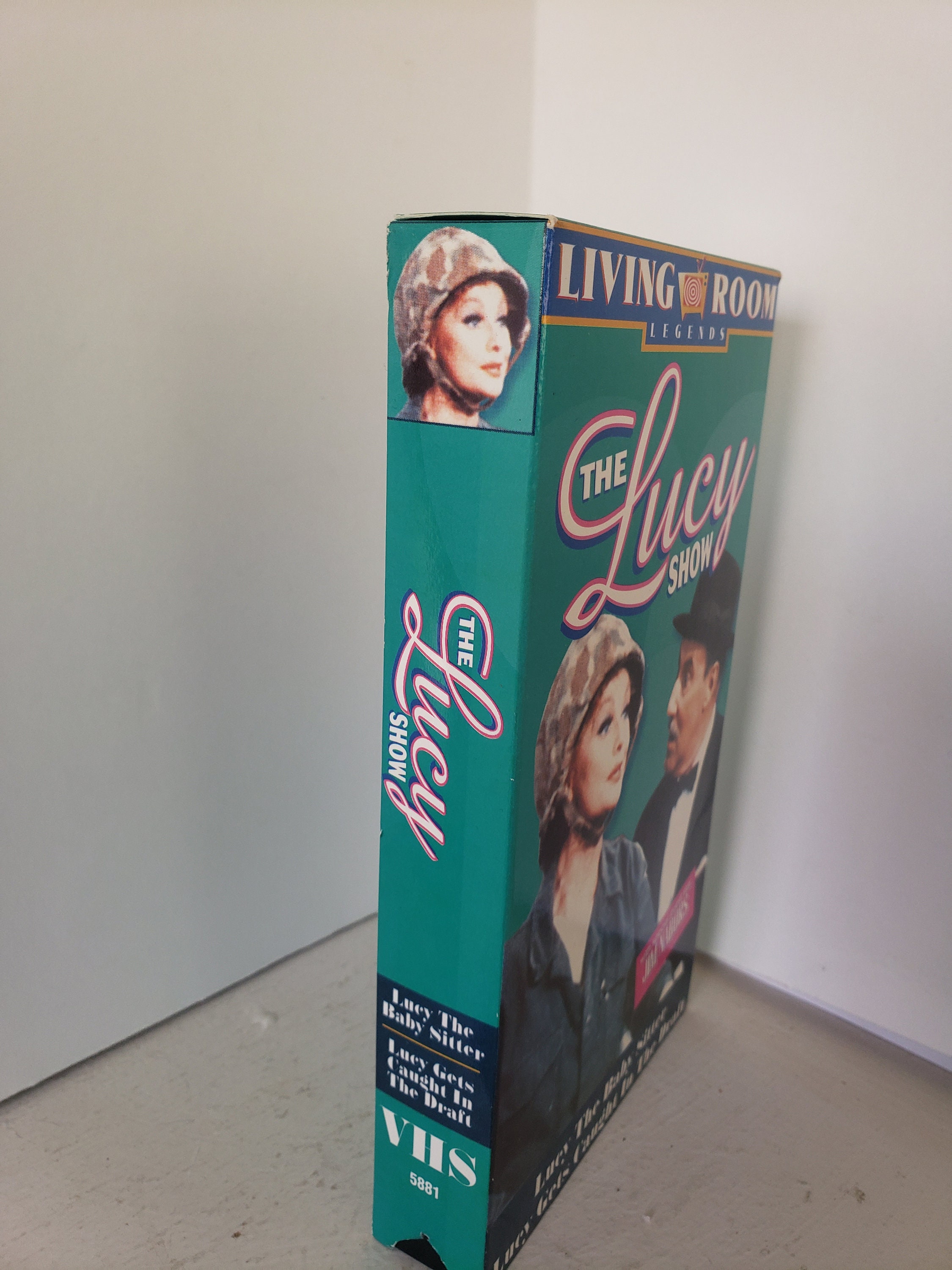 VHS Tape the Lucy Show Two Episodes From Season 5 Coloured