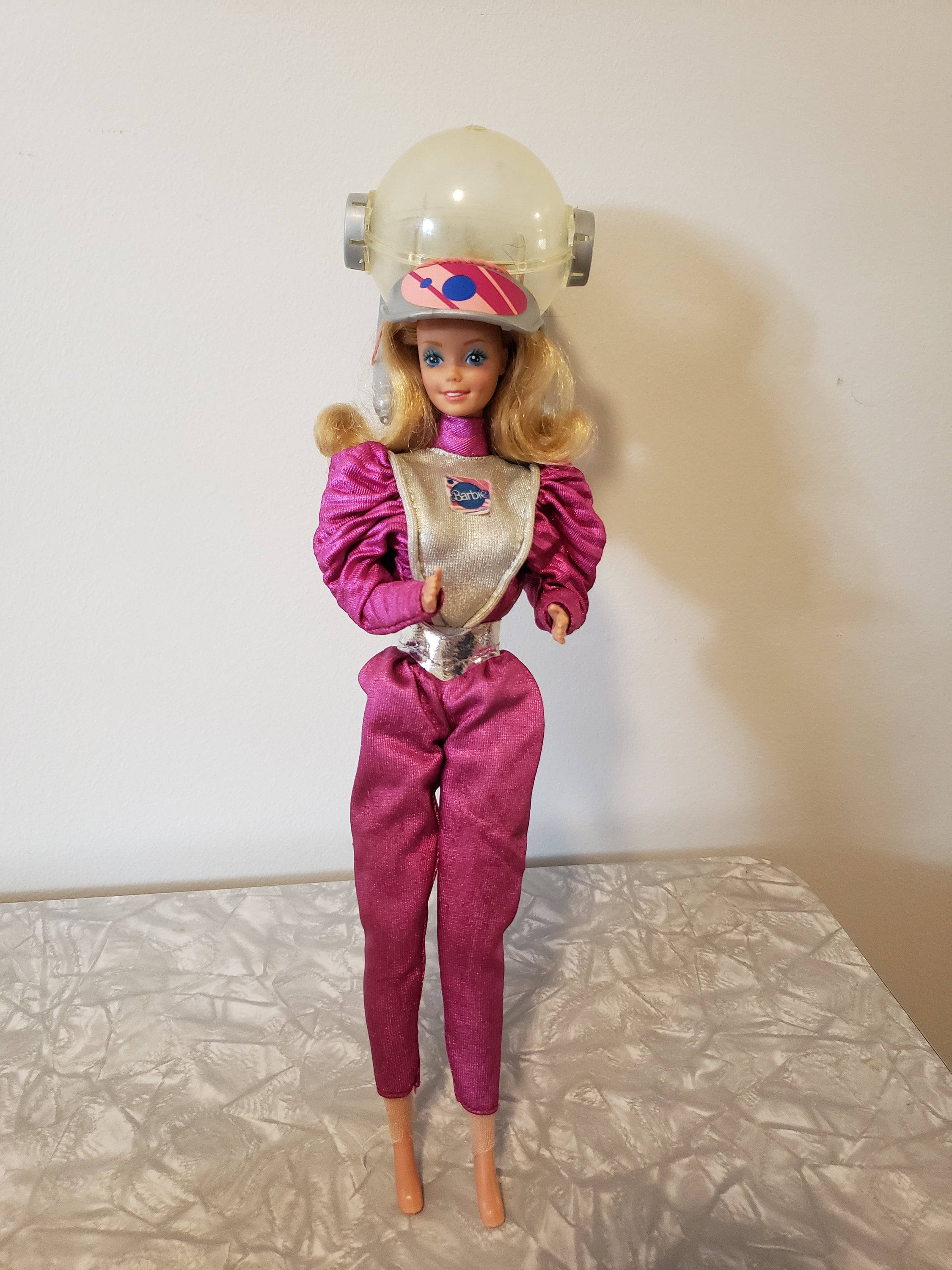 1985 Astronaut Barbie Vintage Barbie in Purple Astronaut Suit With Helmet Barbie From the 80s Collectable Barbies Dolls for Adults Barbies Etsy