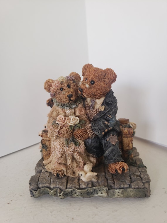 Boyds Bears and Friends Original Box 90s Bear Figurines Grenville