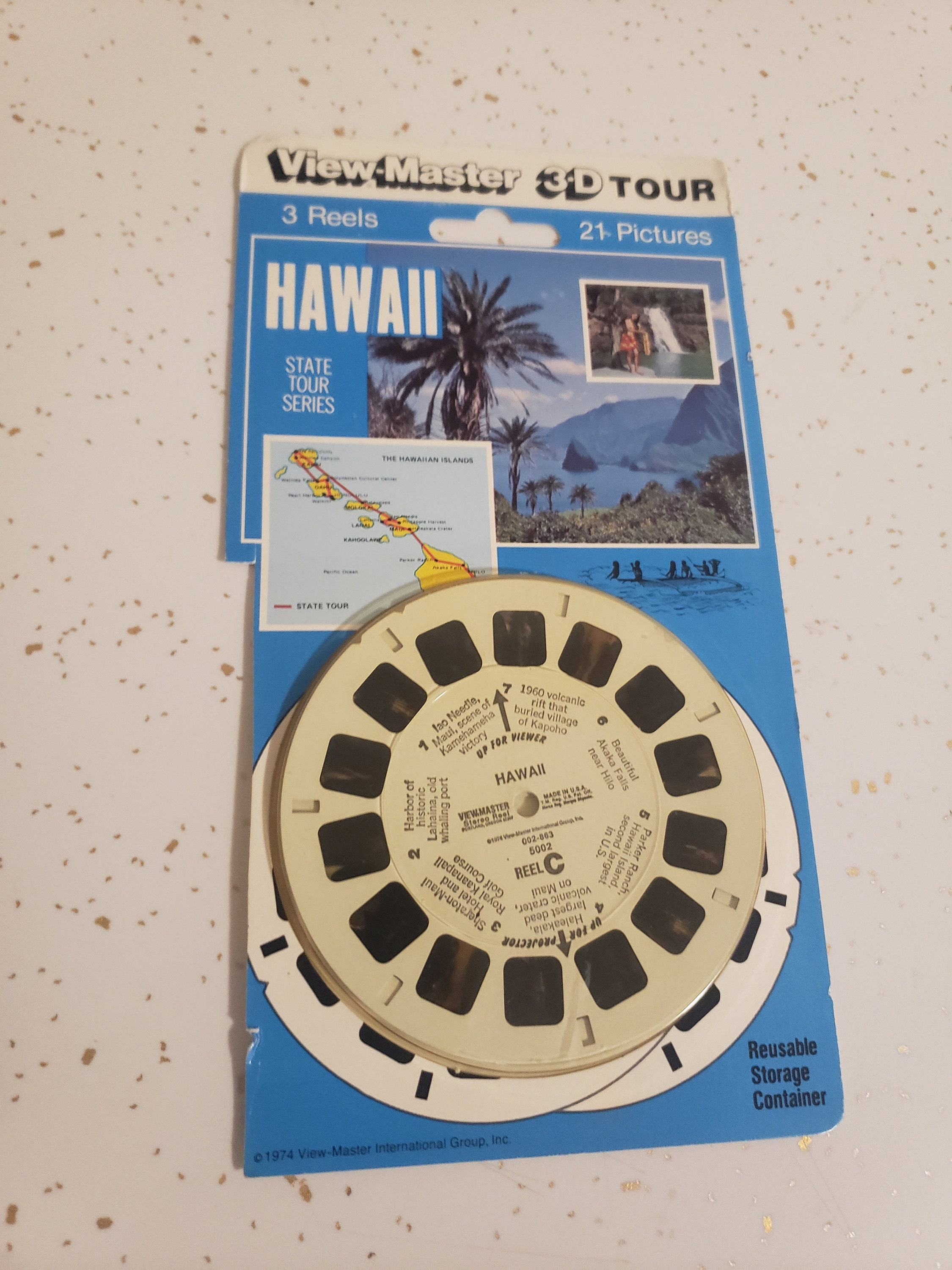 Carretes vintage View-Master Hawaii: juego de 3 carretes de la década de  1970 - Etsy México, image size:2250x3000
