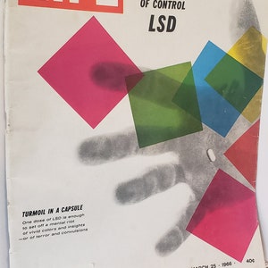 Life Magazine March 25 1966 Turmoil in a Capsule The Exploding Threat of the Mind Drug That Got Out of Control LSD Vintage Life Magazine image 8