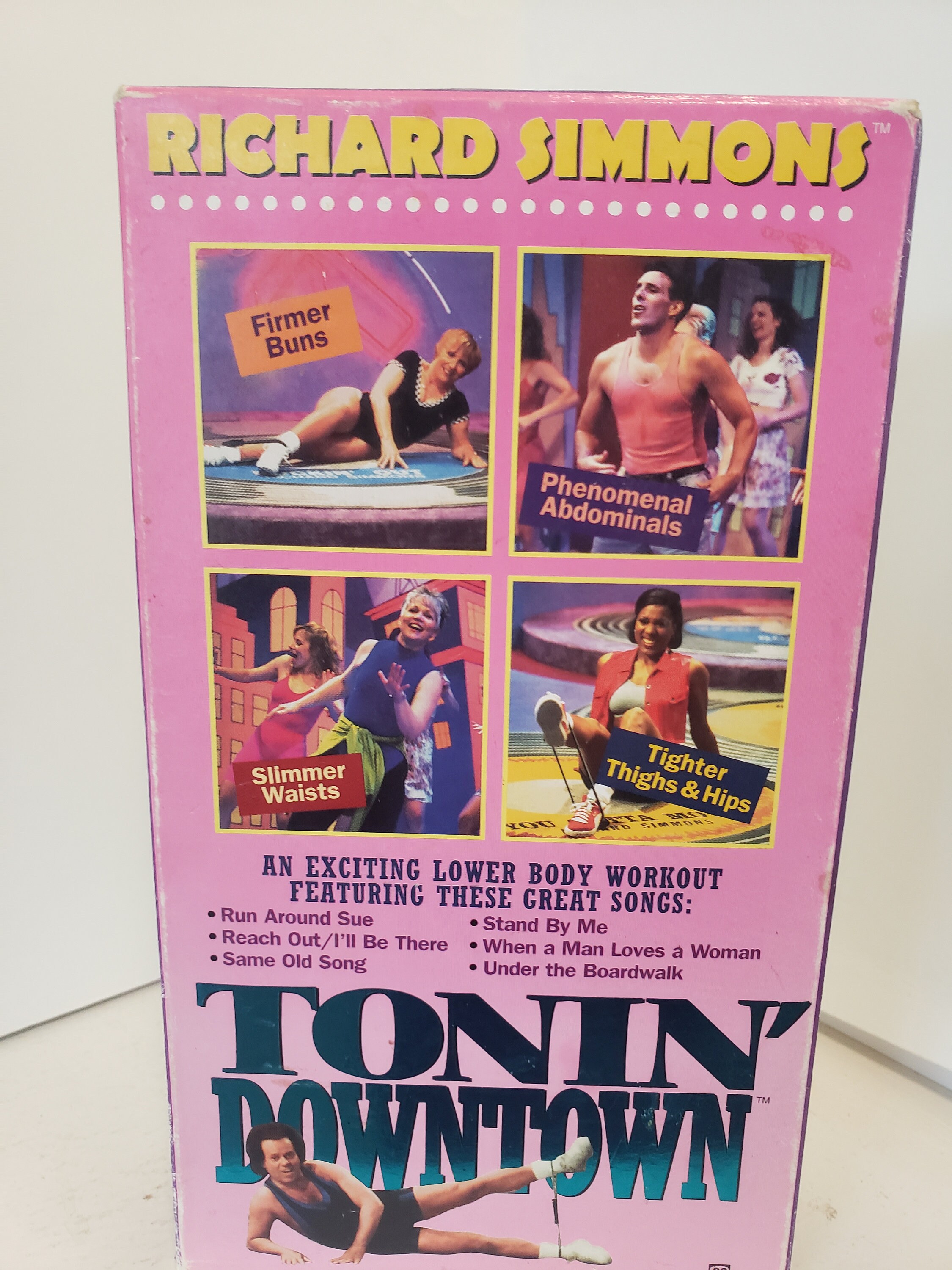 Richard Simmons VHS 90s Workout VHS Tonin' Downtown an