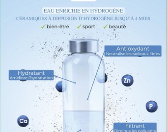 Idrogenoceramica: acqua idratante e antiossidante