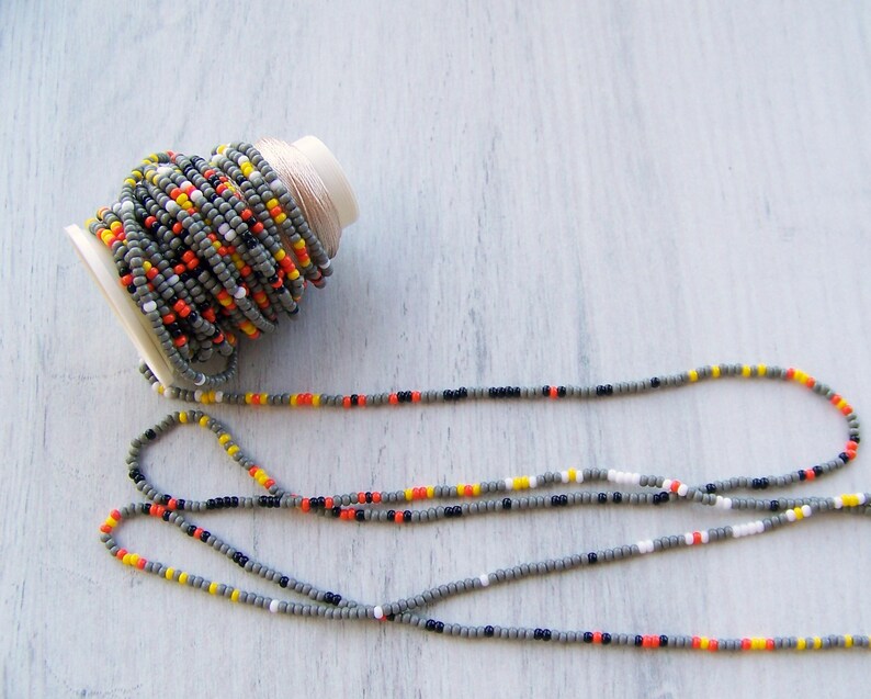Native American Style Necklace Kit Jewelry Making Kit Bead Crochet Long