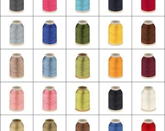 10, 15 or 20 random different color Altin Basak Polyester thread for bead crochet, Turkish thread, Lace Yarn 20gr #50, Embroidery thread