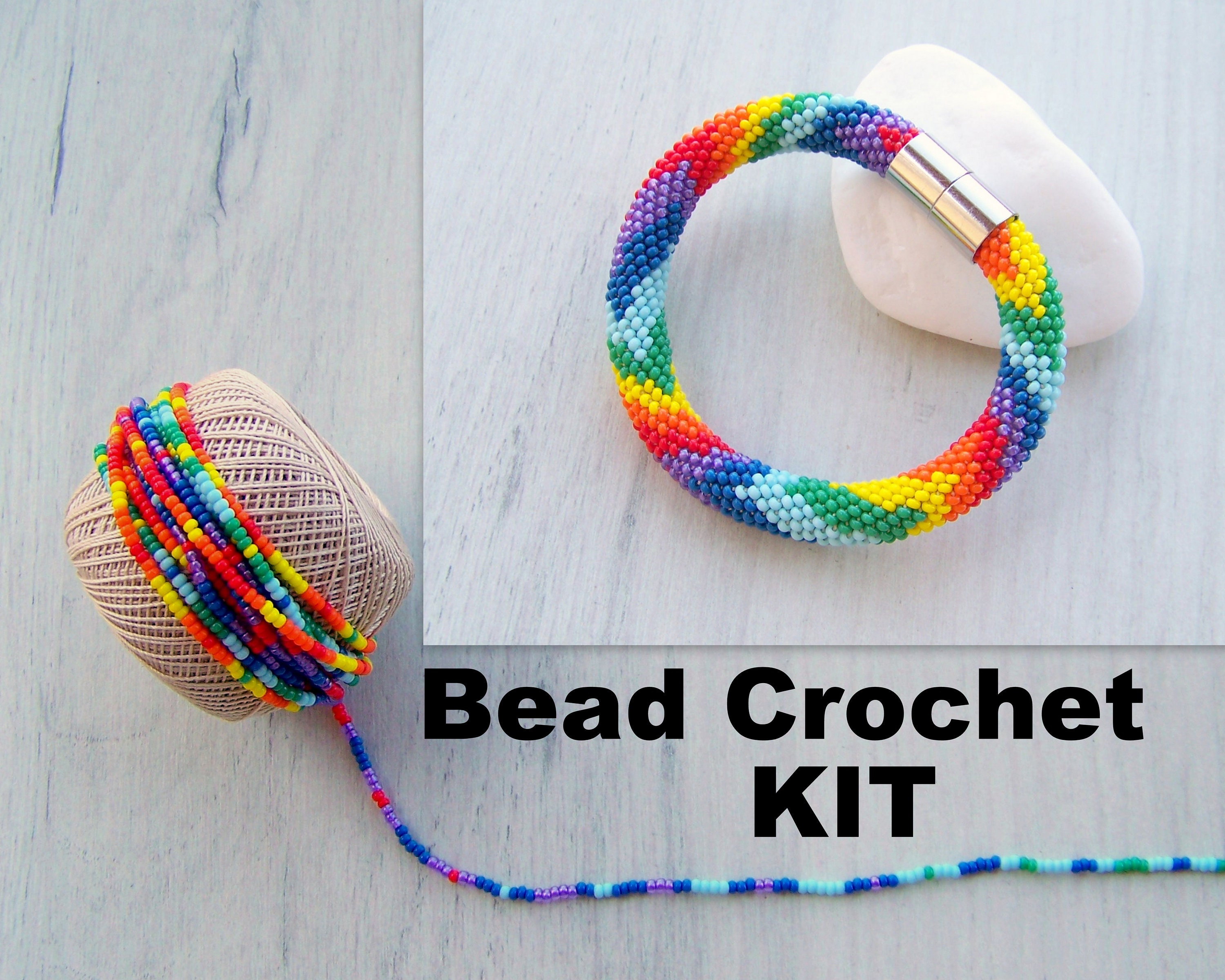 Craft Supplies & Tools K00073 Jewelry Making Kit Bracelet Beading Kit