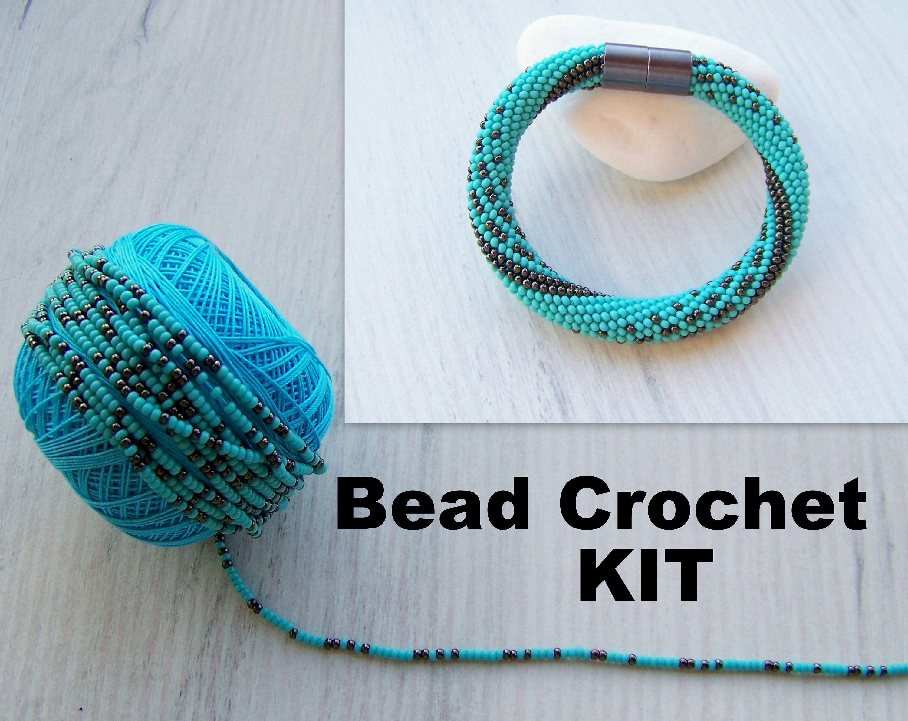 DIY Bracelet Kit and Necklace Kit Pastel and Acrylic Pony Bead Mix 