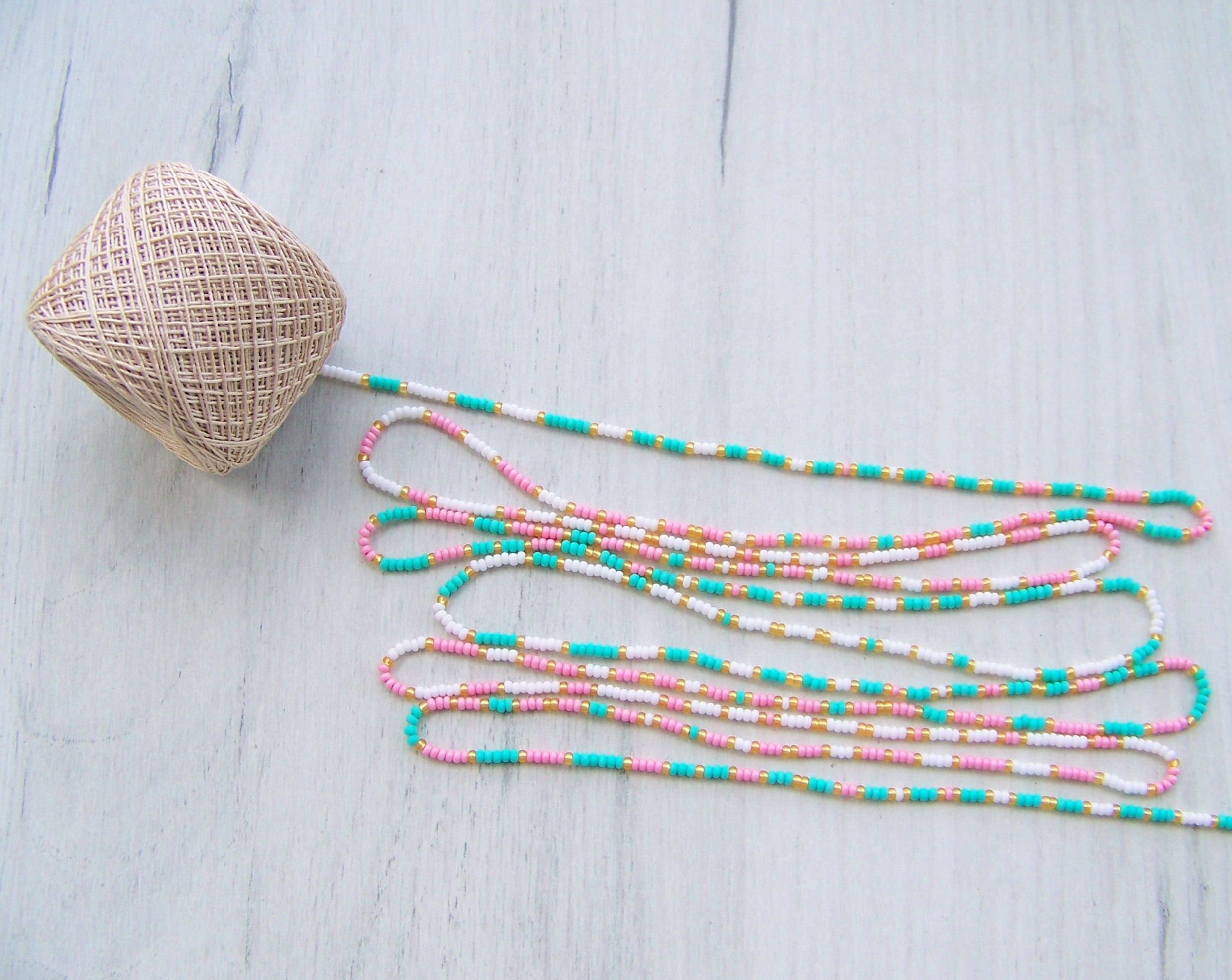 KIT for Bead Crochet Bracelet Beaded Bracelet DIY Bead | Etsy