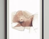 Print “Undressing” by Becky Jaraiz