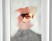 Original Artwork "Self Portrait 2026" by Becky Jaraiz