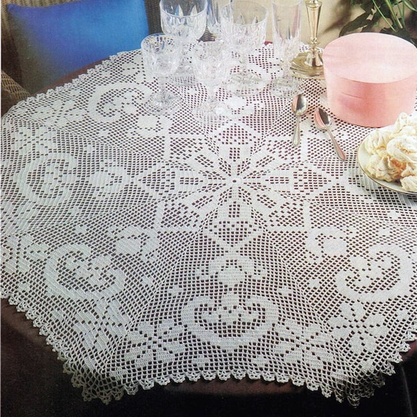 Octagon Tablecloth Etsy