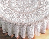 Instant PDFDigital Download Vintage Chart Crochet Pattern Crochet a Circular Tablecloth Chart -Lacy Masterpiece Crochet Pattern Pattern A376