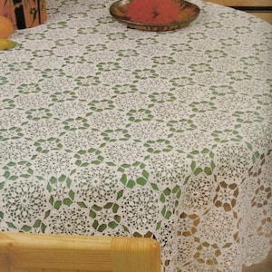 PDF Vintage Chart Crochet Pattern Lace Motifs Tablecloth| size : 90 x 90 in. (225 x 225 cm)| Chart Crochet Pattern # B821*