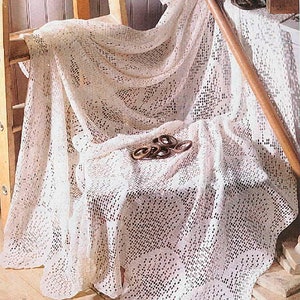 Vintage Chart Crochet Pattern Curtains for Any Room| Instant PDF Download Vintage Crochet Pattern # A497*