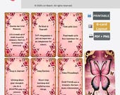 66-Card Intuitive Oracle Deck: Printable Dual Sided Cards (Digital Download)