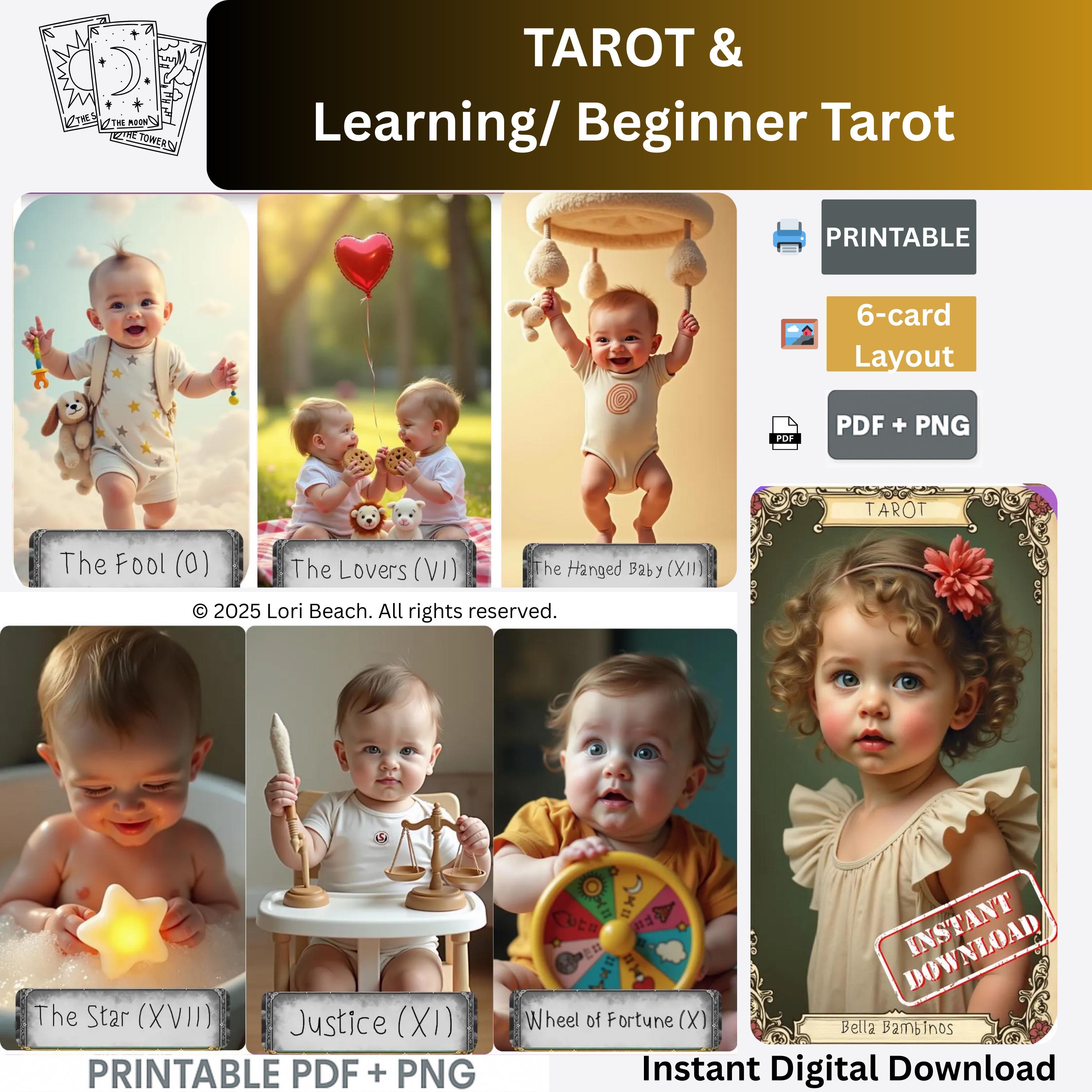 Baby tarot cards - Etsy 日本