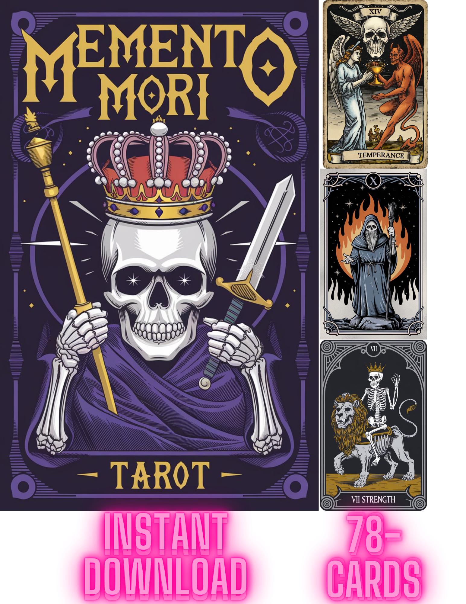 Memento Mori Oracle Deck - Etsy Memento Mori Oracle Deck - Etsy