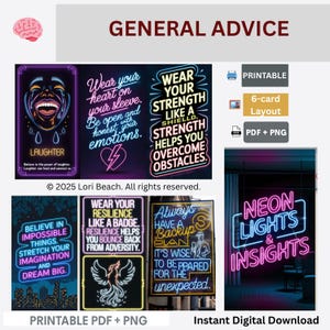 Oracle| Oracle deck| Instant digital download printable Oracle cards, tarot companion, message deck Digital print at home dual-sided 72 Card