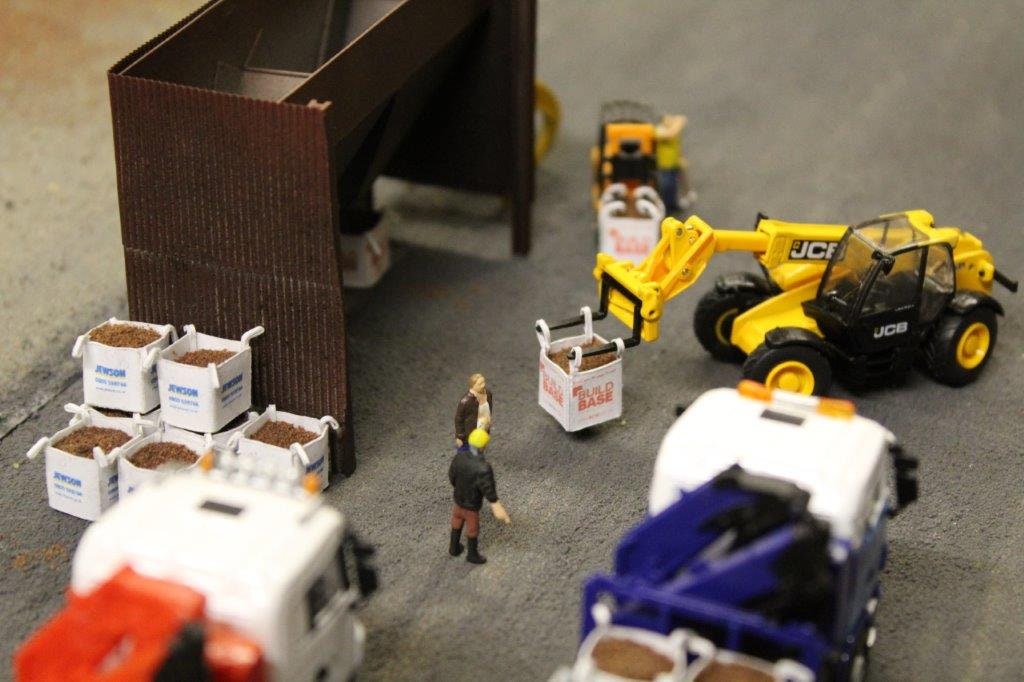 Rock Salt Tonne Bags with rock salt loads OO/HO Gauge 1/76 Etsy