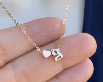G Heart Necklace Etsy G Heart Necklace Etsy