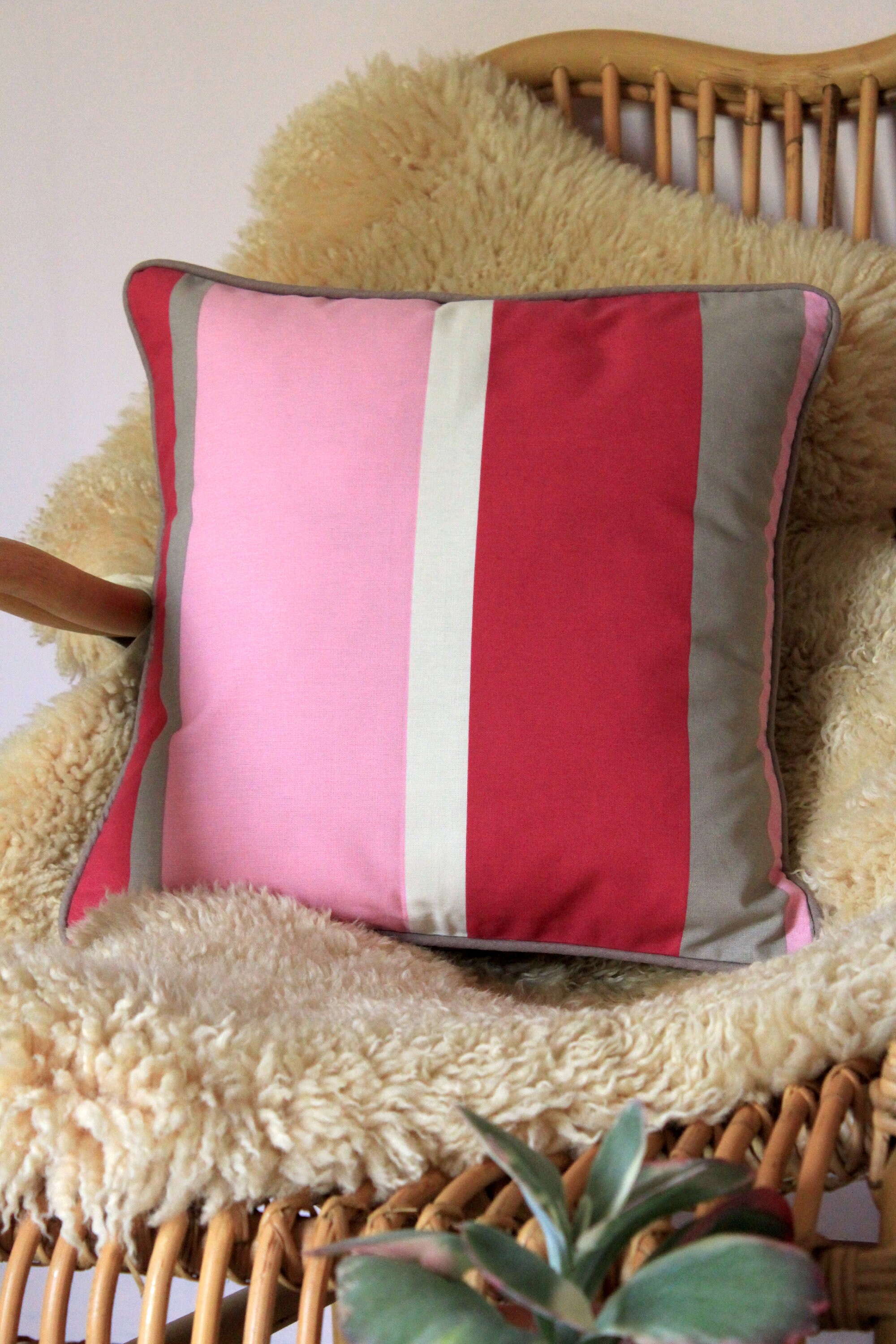 Coussin Intemporel Rose Bayadere