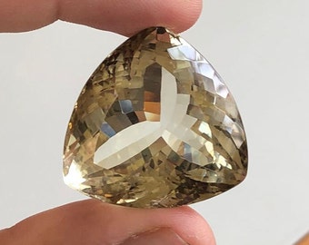 Fabulous Smoky Quartz Gemstone, Natural Faceted Smoky Quartz, Top Quality Trillion Smoky Quartz Loose Gemstone For Jewellery Making