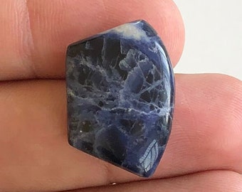 Beautiful Natural Sodalite Gemstone, Sodalite Cabochon Gemstones, Cabochon Sodalite Loose Gemstones For Jewellery Making