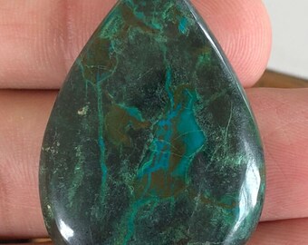 38x27 MM Natural Azurite Malachite Gemstone, Azurite Malachite Cabochon, Azurite Malachite Gemstone Azurite Malachite For Jewellery Making