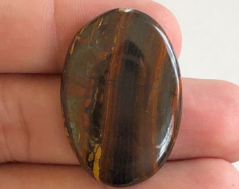 Stunning Natural Iron Tiger Eye Gemstone, Iron Tiger Eye Cabochon Gemstone, Top Quality Cabochon Iron Tiger Eye Gemstone Jewellery Making