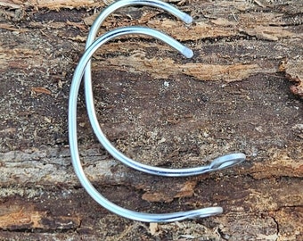 Silver Fox color Ear Support Lobe Lifters – Stabilize & Lift Earlobes | Ultimate Support for Heavy Earrings | Prevent Earlobe Stretch/Damage