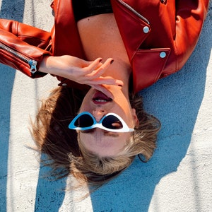 70s Red Sunglasses - Etsy display picture 2