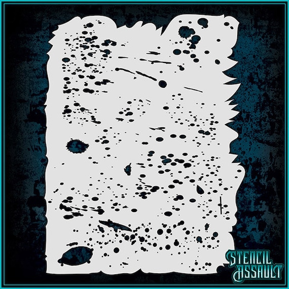 grunge texture 2 airbrush stencil template etsy